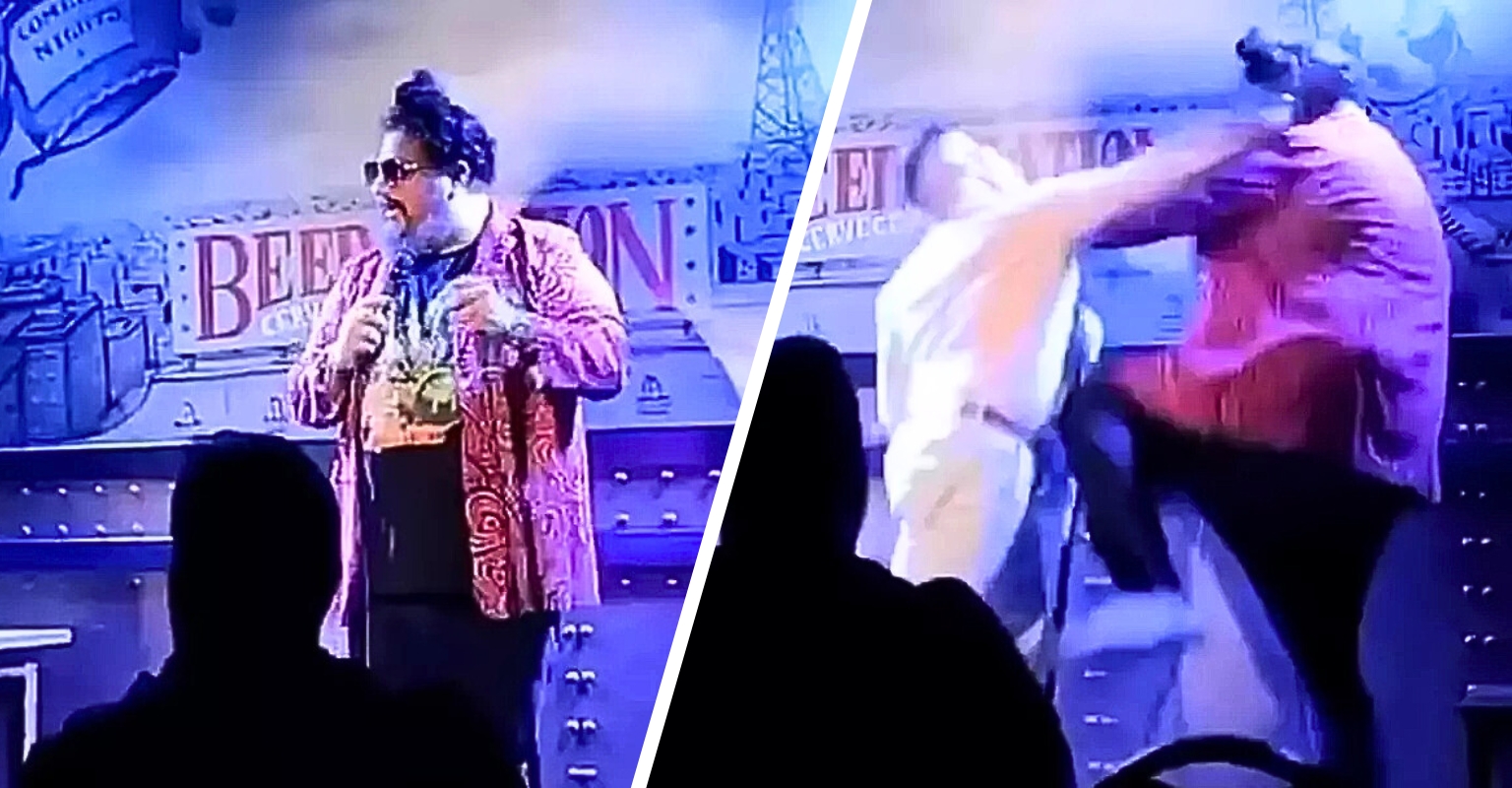 Father Punches Comedian On Stage After ‘Sexualised’ Joke About His Child